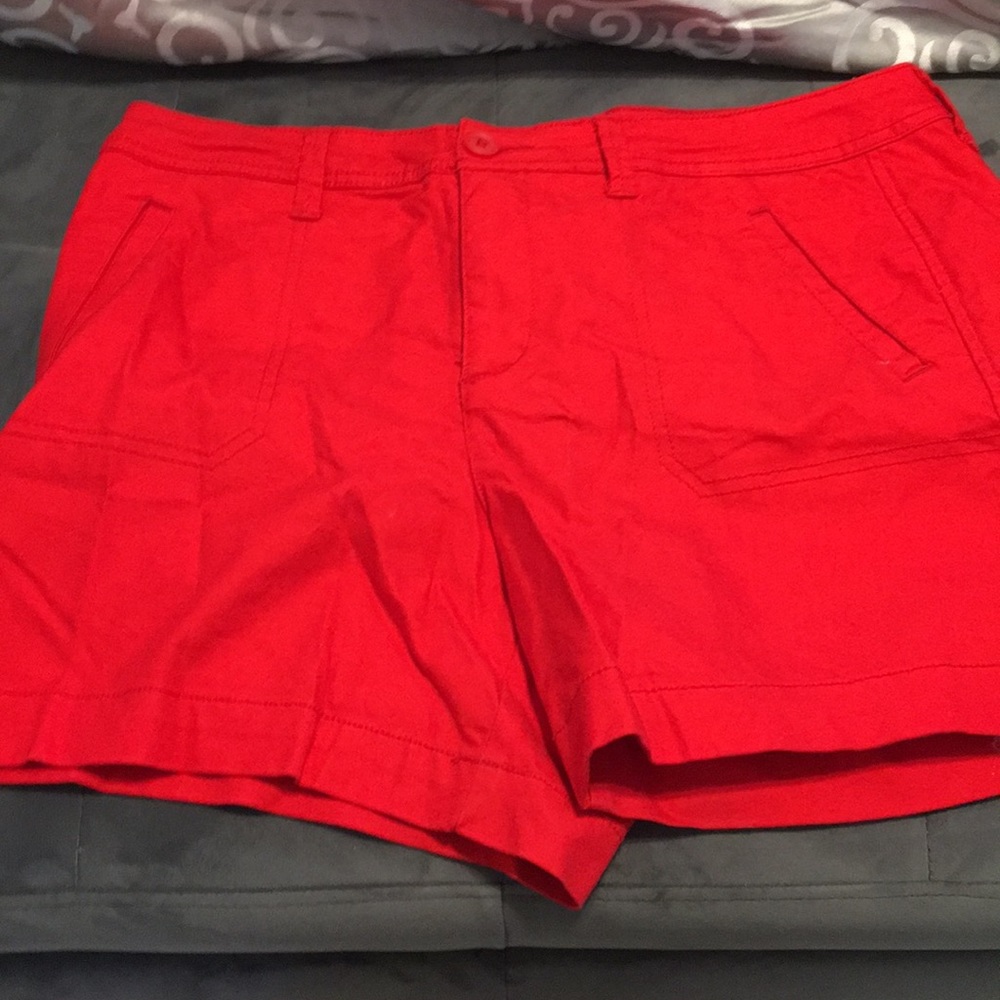 St Johns Bay Red Shorts